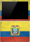 Ecuador Flag Distressed Surface Pro 4 Skin