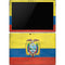 Ecuador Flag Distressed Surface Pro 6 Skin