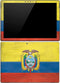 Ecuador Flag Distressed Surface Pro (2017) Skin