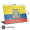 Ecuador Flag Distressed Universal Laptop 17in (13.8 x 10in) Skin