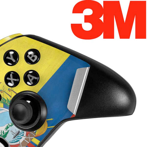 Ecuador Flag Distressed Xbox One Elite Controller Skin