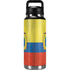Ecuador Flag Distressed YETI Rambler 36oz Bottle Skin