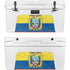 Ecuador Flag Distressed YETI Tundra 65 Hard Cooler Skin
