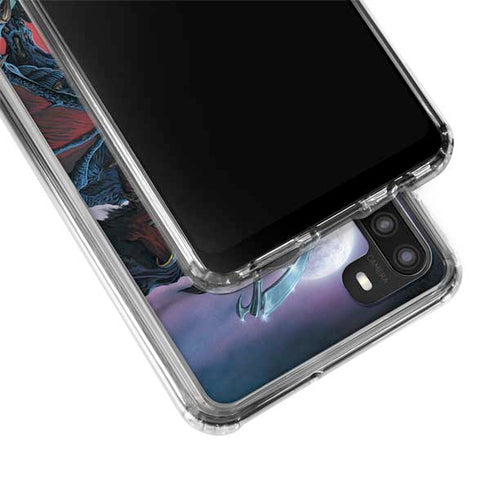 Ed Beard Jr. Ed Beard Jr. Dragon Reaper Galaxy A21 Clear Case