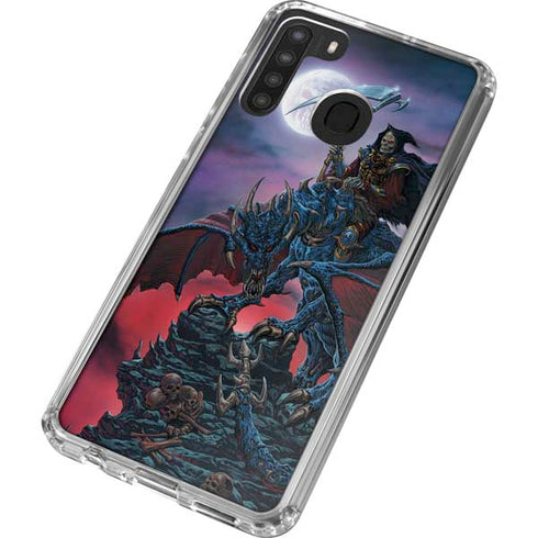Ed Beard Jr. Ed Beard Jr. Dragon Reaper Galaxy A21 Clear Case