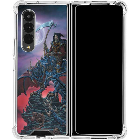 Ed Beard Jr. Ed Beard Jr. Dragon Reaper Galaxy Z Fold4 5G Clear Case