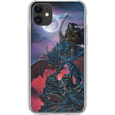 Ed Beard Jr. Dragon Reaper by Ed Beard Jr iPhone 11 Clear Case