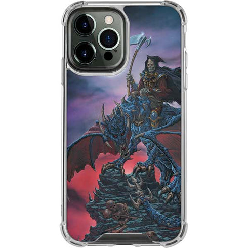 Ed Beard Jr. Dragon Reaper by Ed Beard Jr iPhone 15 Pro Max Clear Case