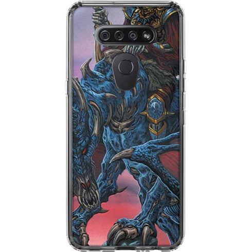 Ed Beard Jr. Dragon Reaper by Ed Beard Jr LG K51/Q51 Clear Case