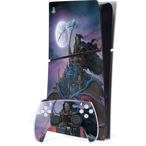 Ed Beard Jr. Dragon Reaper by Ed Beard Jr PS5 Slim Digital Edition Console Skin