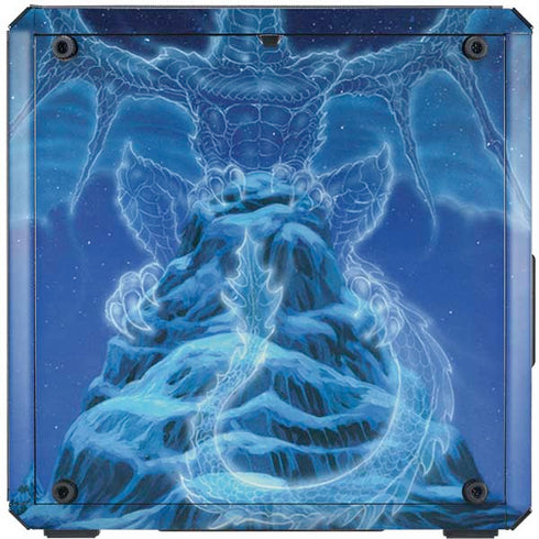 Ed Beard Jr. Ed Beard Jr. Winter Spirit Dragon Cooler Master MasterBox Q300L Mini Tower Skin