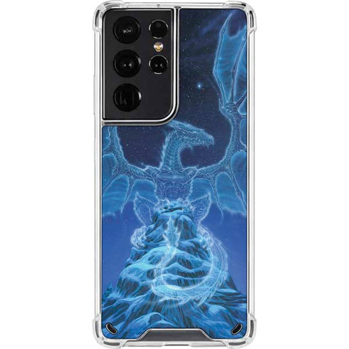 Ed Beard Jr. Ed Beard Jr. Winter Spirit Dragon Galaxy S21 Ultra 5G Clear Case