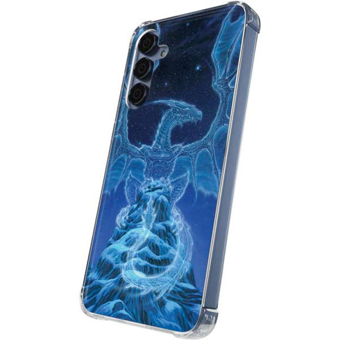 Ed Beard Jr. Winter Spirit Dragon by Ed Beard Jr Galaxy S24 Clear Case