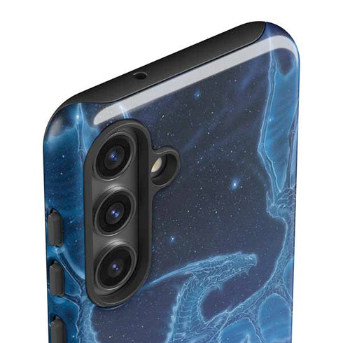 Ed Beard Jr. Winter Spirit Dragon by Ed Beard Jr Galaxy S24 Plus Impact Case