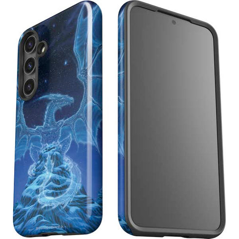 Ed Beard Jr. Winter Spirit Dragon by Ed Beard Jr Galaxy S24 Plus Impact Case