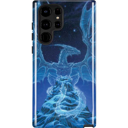 Ed Beard Jr. Winter Spirit Dragon by Ed Beard Jr Galaxy S24 Ultra Impact Case