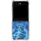 Ed Beard Jr. Winter Spirit Dragon by Ed Beard Jr Galaxy Z Flip5 5G Clear Case