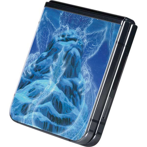 Ed Beard Jr. Winter Spirit Dragon by Ed Beard Jr Galaxy Z Flip5 5G Skin