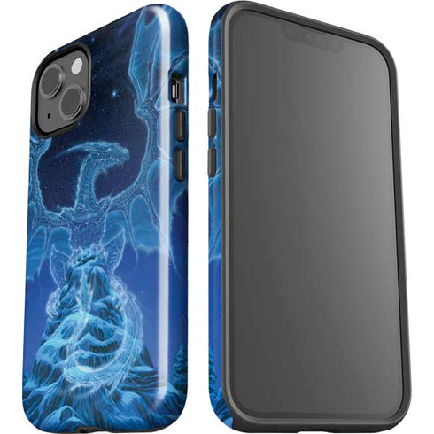 Ed Beard Jr. Winter Spirit Dragon by Ed Beard Jr iPhone 15 Impact Case
