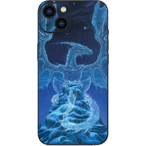 Ed Beard Jr. Winter Spirit Dragon by Ed Beard Jr iPhone 15 Plus Skin