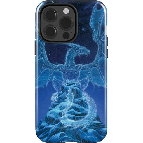 Ed Beard Jr. Winter Spirit Dragon by Ed Beard Jr iPhone 15 Pro Impact Case