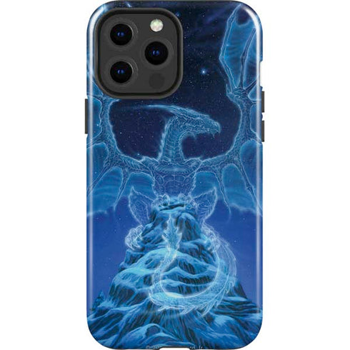 Ed Beard Jr. Winter Spirit Dragon by Ed Beard Jr iPhone 15 Pro Max Impact Case