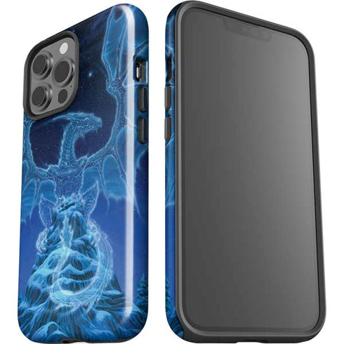 Ed Beard Jr. Winter Spirit Dragon by Ed Beard Jr iPhone 15 Pro Max Impact Case