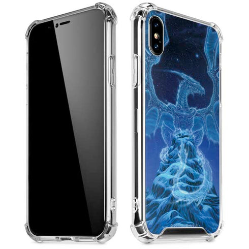Ed Beard Jr. Winter Spirit Dragon by Ed Beard Jr iPhone XS Max Clear Case