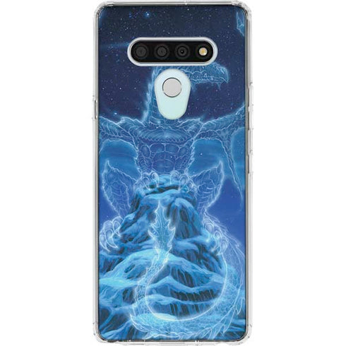 Ed Beard Jr. Winter Spirit Dragon by Ed Beard Jr LG Stylo 6 Clear Case