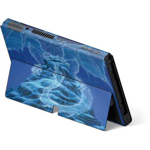 Ed Beard Jr. Ed Beard Jr. Winter Spirit Dragon Nintendo Switch OLED (2021) Skin