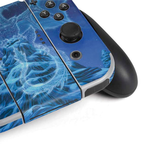 Ed Beard Jr. Ed Beard Jr. Winter Spirit Dragon Nintendo Switch OLED (2021) Skin