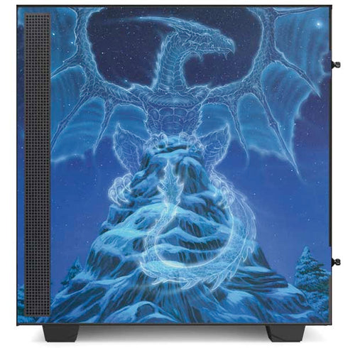 Ed Beard Jr. Ed Beard Jr. Winter Spirit Dragon NZXT H510 Compact ATX Mid-Tower Case Skin