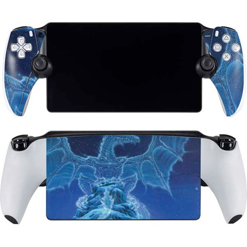 Ed Beard Jr. Winter Spirit Dragon by Ed Beard Jr PlayStation Portal Remote Player Skin