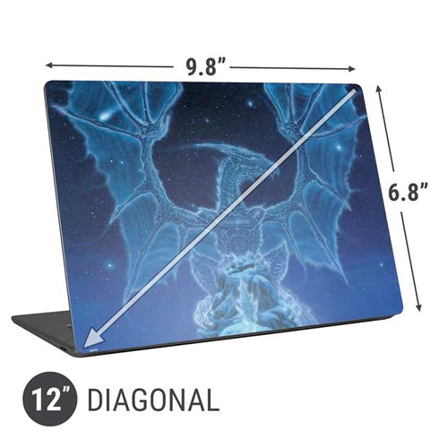 Ed Beard Jr. Ed Beard Jr. Winter Spirit Dragon Universal Laptop 12in (9.8 x 6.8in) Skin