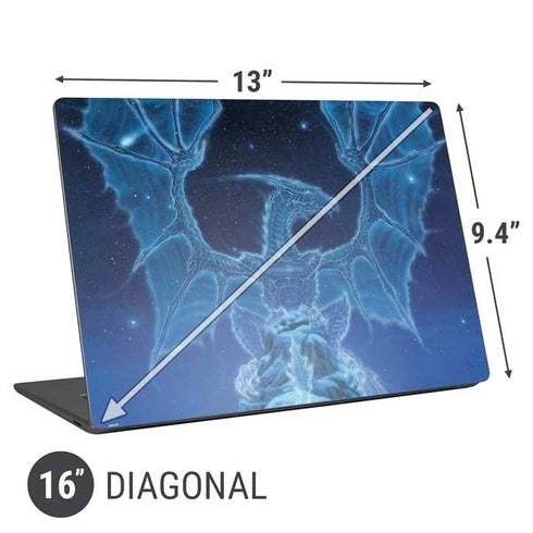 Ed Beard Jr. Ed Beard Jr. Winter Spirit Dragon Universal Laptop 16in (13 x 9.4in) Skin