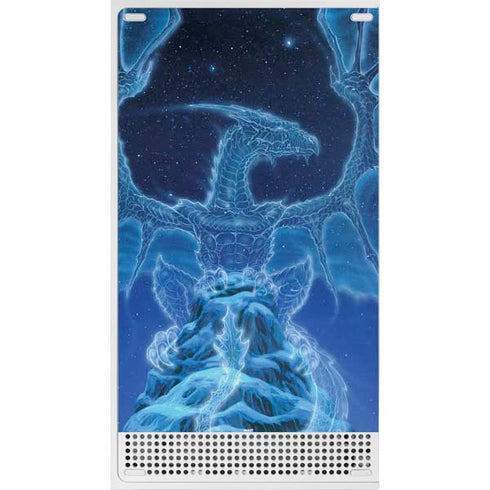 Ed Beard Jr. Winter Spirit Dragon by Ed Beard Jr Xbox Series S Skins