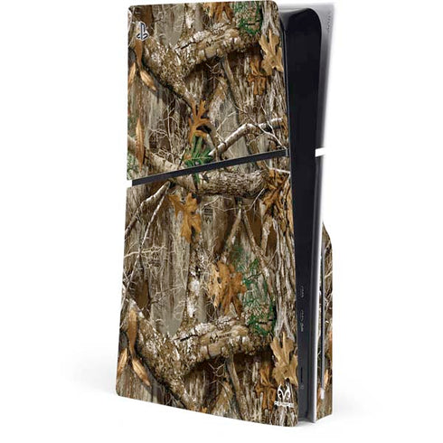 RealTree Edge Camo PS5 Slim Disk Console Skin