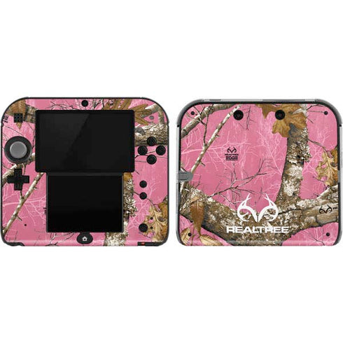 RealTree Edge Pink Camo Nintendo 2DS Skin