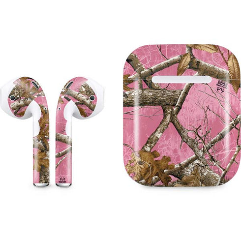 RealTree Edge Pink Camo Apple AirPods Skin
