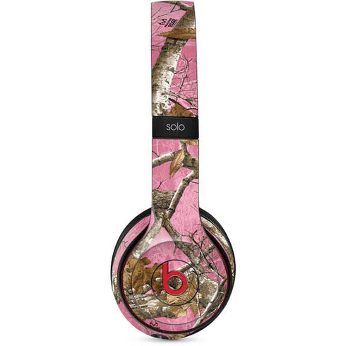 RealTree Edge Pink Camo Beats Solo 2 Wireless Skin