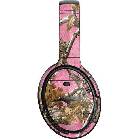 RealTree Edge Pink Camo Bose QuietComfort 35 Headphones Skin