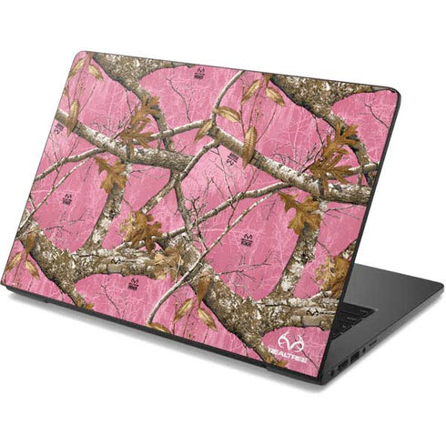 RealTree Edge Pink Camo Dell Chromebook Skin
