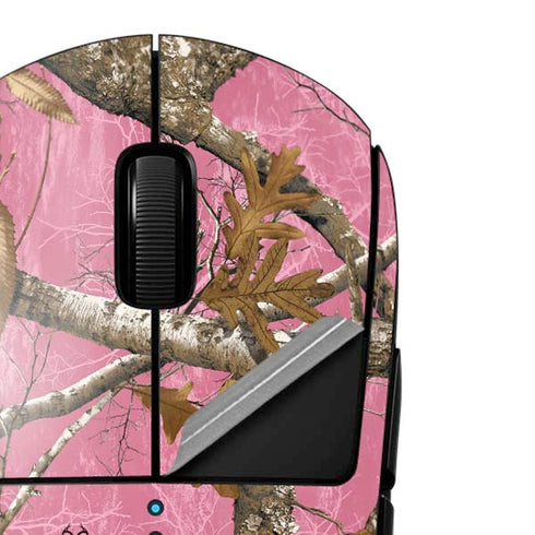RealTree Edge Pink Camo G Pro Wireless Gaming Mouse Skin