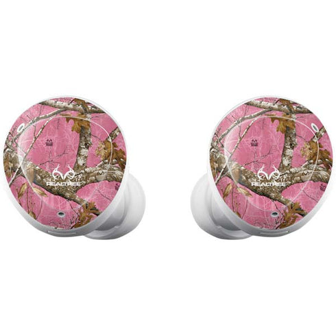 RealTree Edge Pink Camo Galaxy Buds Plus Skin