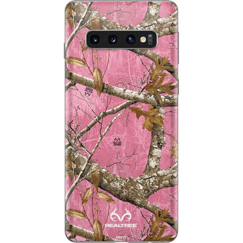 RealTree Edge Pink Camo Galaxy S10 Skin
