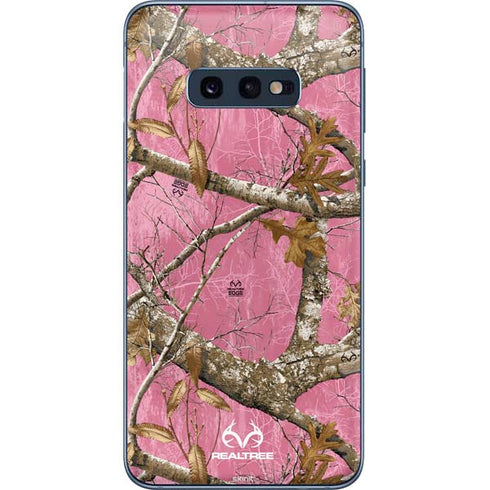 RealTree Edge Pink Camo Galaxy S10e Skin