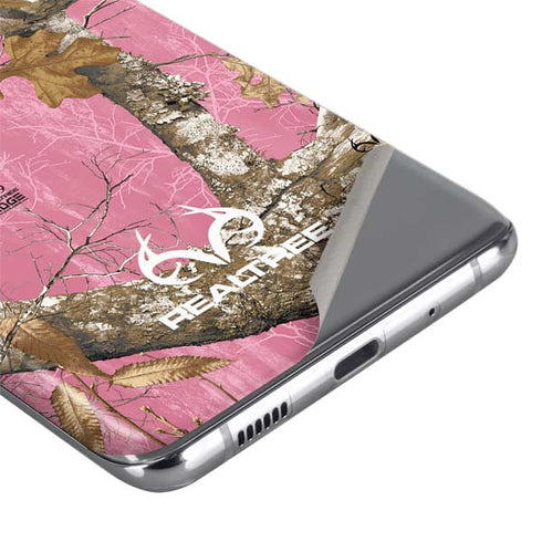 RealTree Edge Pink Camo Galaxy S20 Ultra 5G Skin