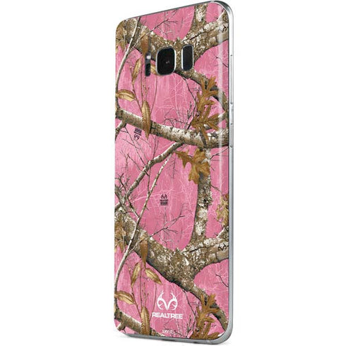 RealTree Edge Pink Camo Galaxy S8 Plus Skin