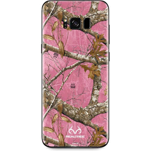 RealTree Edge Pink Camo Galaxy S8 Plus Skin