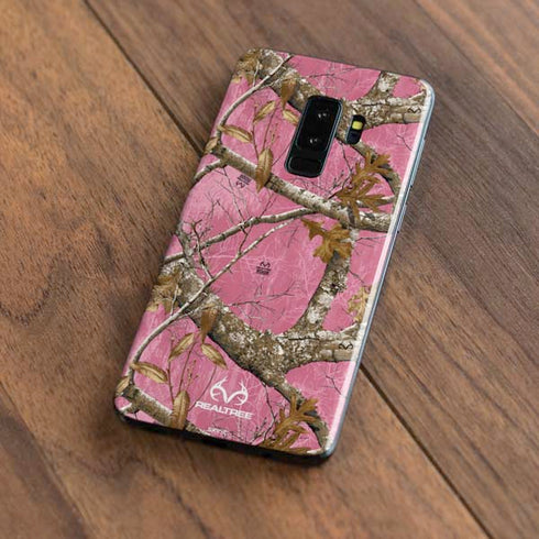 RealTree Edge Pink Camo Galaxy S9 Plus Skin